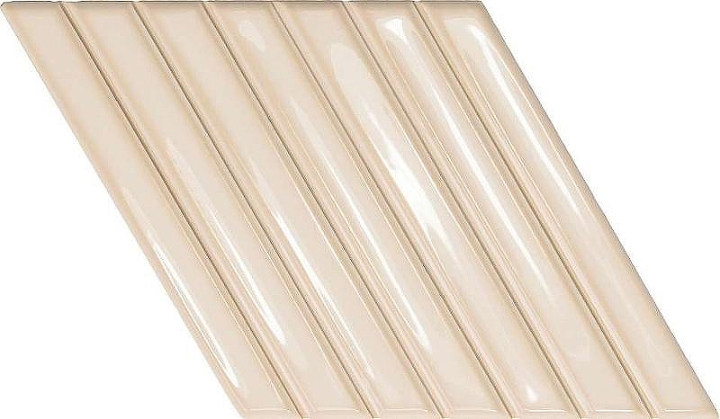 Керамическая плитка WOW Spike Bars A Deep White Gloss 135011 настенная 15х25,9 см