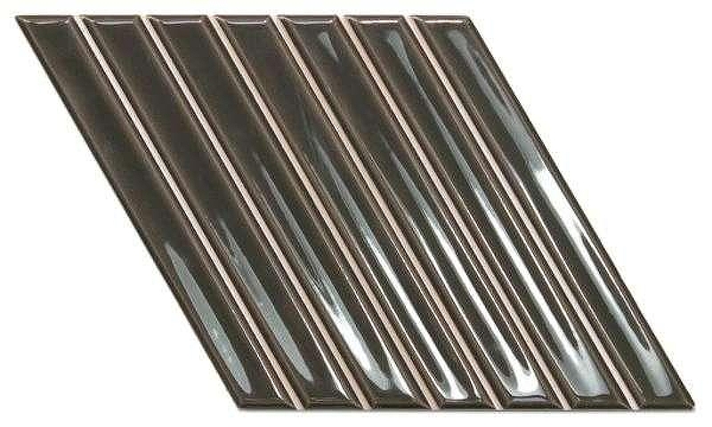 Керамическая плитка WOW Spike Bars A Ebony 135017 настенная 15х25,9 см