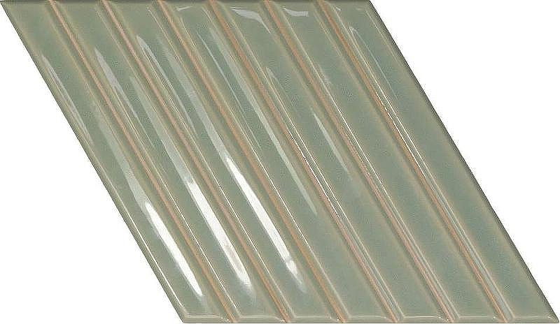 Керамическая плитка WOW Spike Bars A Fern Gloss 135014 настенная 15х25,9 см