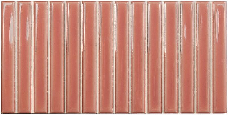 Керамическая плитка WOW Sweet Bars Coral 128700 настенная 12,5x25 см