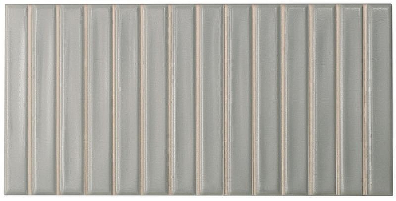 Керамическая плитка WOW Sweet Bars Grey Mat 128692 настенная 12,5x25 см