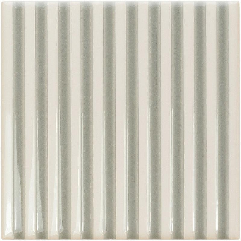 Керамическая плитка WOW Twister ER Vapor Mint Grey 129328 настенная 12,5x12,5 см