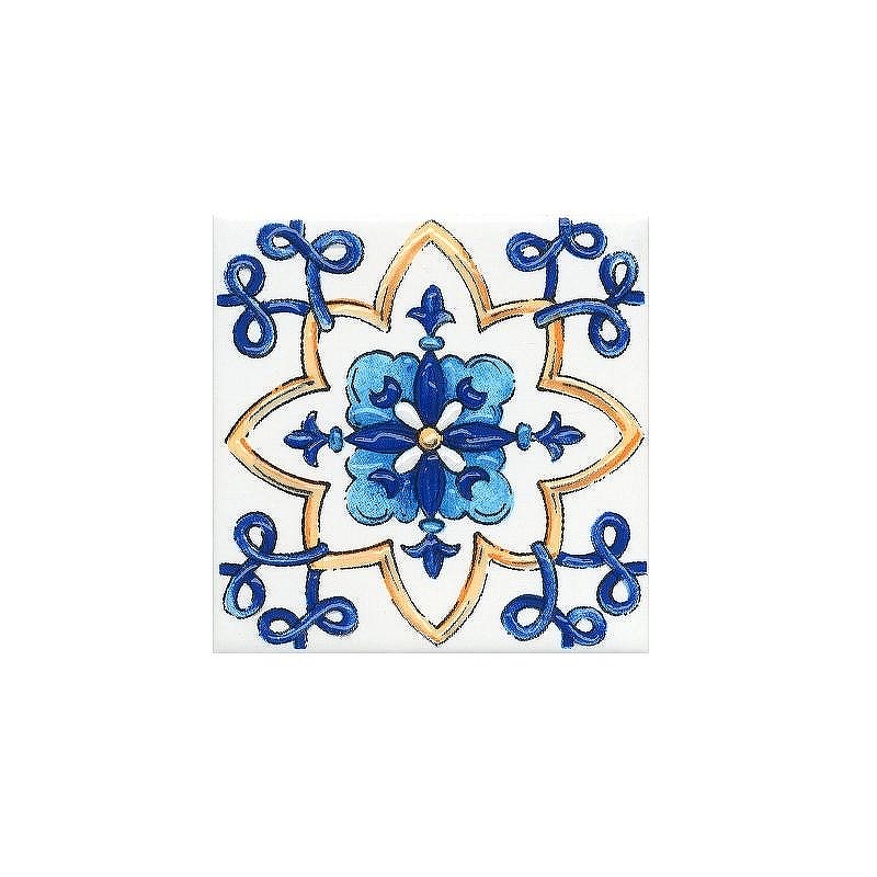 Керамическая вставка Kerama Marazzi Капри майолика STG\A486\1146H 9,8х9,8 см