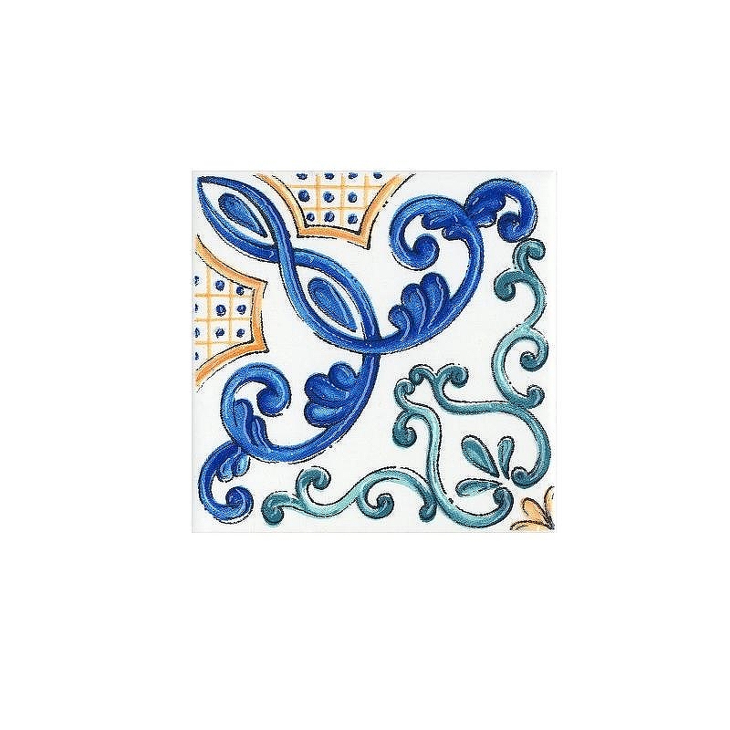 Керамическая вставка Kerama Marazzi Капри майолика STG\A487\1146H 9,8х9,8 см