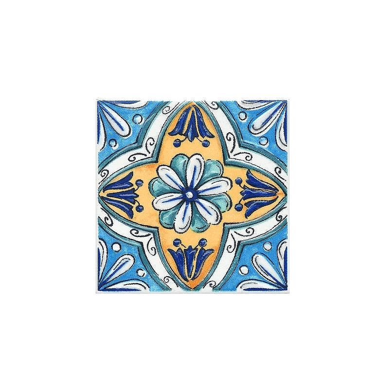 Керамическая вставка Kerama Marazzi Капри майолика STG\A489\1146H 9,8х9,8 см