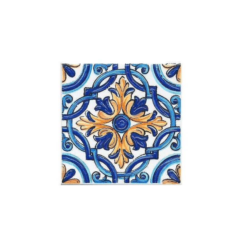Керамическая вставка Kerama Marazzi Капри майолика STG\A490\1146H 9,8х9,8 см