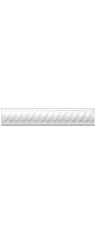 Керамический бордюр Adex Neri Trenza PB Blanco Z 2,5х15 см