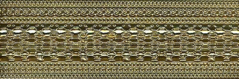 Керамический бордюр Eurotile Lia Beige Emil Grais (золото) 61 9х29,5 см