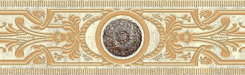 Керамический бордюр Eurotile (Rus) Artemis центр 362 9,5х30 см