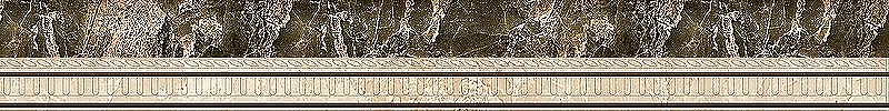 Керамический бордюр Eurotile (Rus) Hermitage Карандаш 283 4х30 см