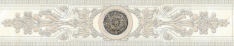 Керамический бордюр Eurotile (Rus) Lolita центр 382 8х40 см