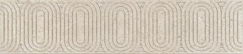 Керамический бордюр Kerama Marazzi Безана бежевый обрезной OP\C206\12138R 5,5х25 см