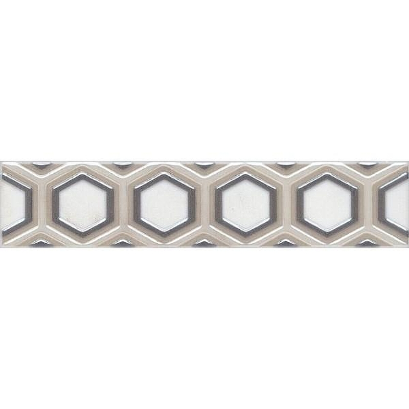 Керамический бордюр Kerama Marazzi Гран Пале ADA4016343 5,4х25 см