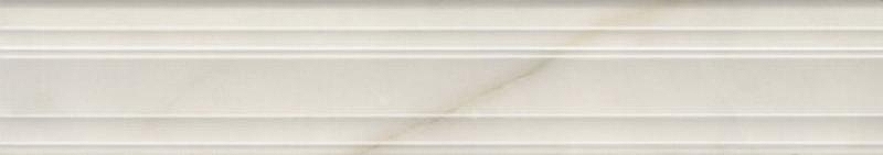Керамический бордюр Kerama Marazzi Греппи Багет белый BLF001R 7,3х40 см