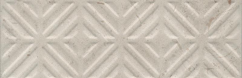 Керамический бордюр Kerama Marazzi Карму бежевый матовый обрезной 11210R\4 9,6х30 см