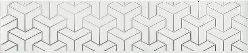 Керамический бордюр Kerama Marazzi Ломбардиа белый AD\A569\6397 5,4х25 см