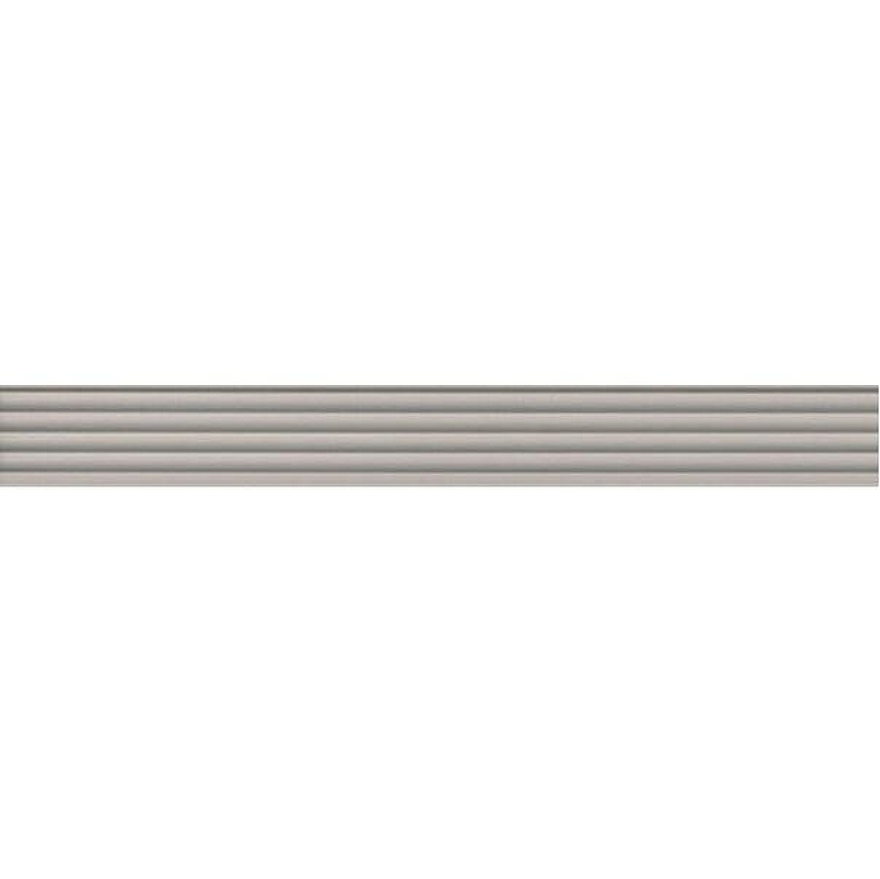 Керамический бордюр Kerama Marazzi Монфорте беж структура обрезной LSA011R 3,4х40 см