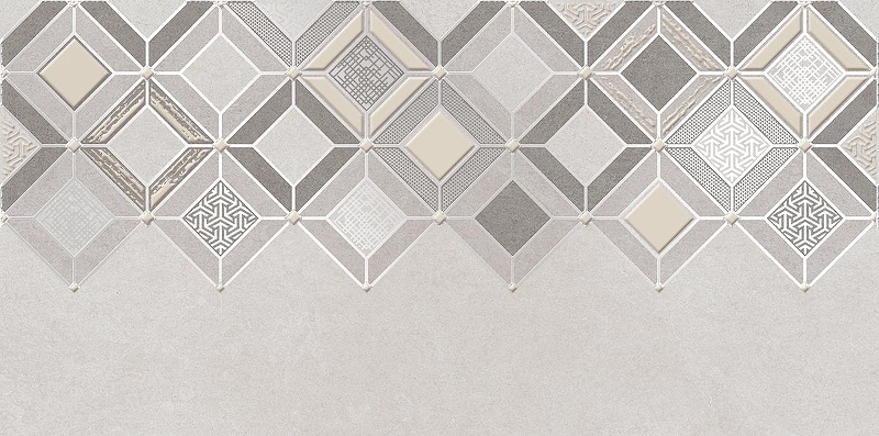 Керамический декор Azori Starсk Mosaico 926288 20,1x40,5 см