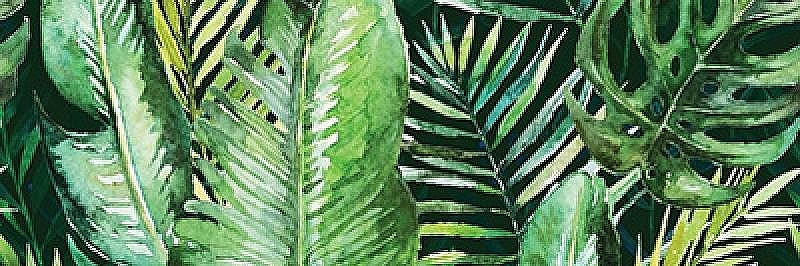 Керамический декор Ceramika Konskie Braga Tropic A Rect Декор от панно настенный 25х75 см
