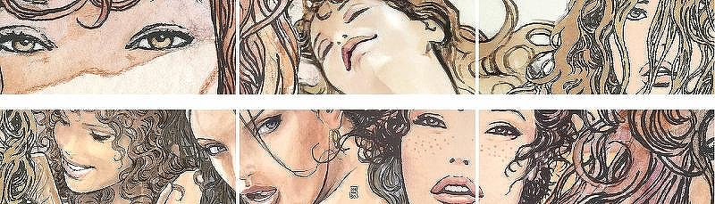 Керамический декор Del Conca Milo Manara Visi P6/BG18 P6/BG18.176. 20х300 см