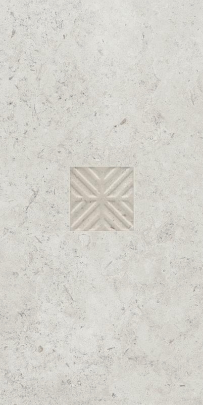 Керамический декор Kerama Marazzi Карму наборный серый светлый матовый ID127 30х60 см