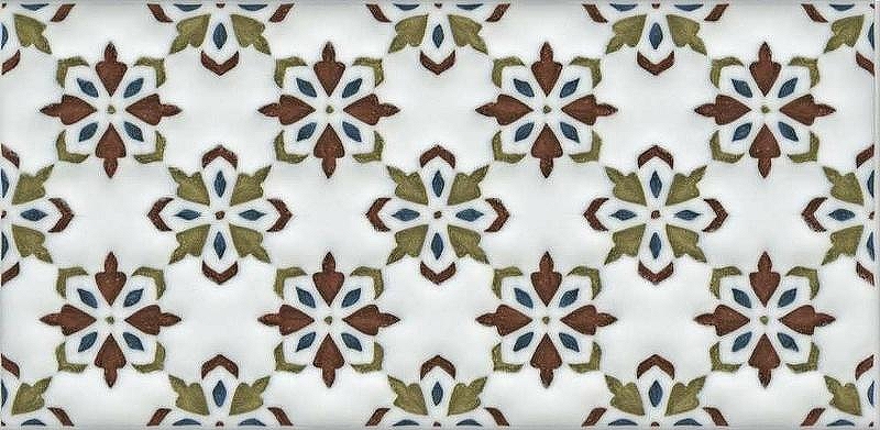 Керамический декор Kerama Marazzi Клемансо орнамент STG\B619\16000 7,4х15 см