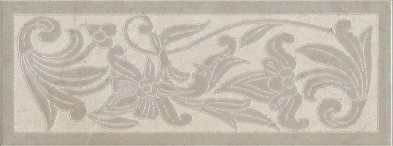 Керамический декор Kerama Marazzi Монсанту 4 бежевый светлый HGD\A505\15145 15х40 см