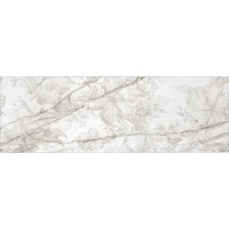 Керамический декор Kerama Marazzi Прадо цветы обрезной MLD\A110\14001R 40х120 см