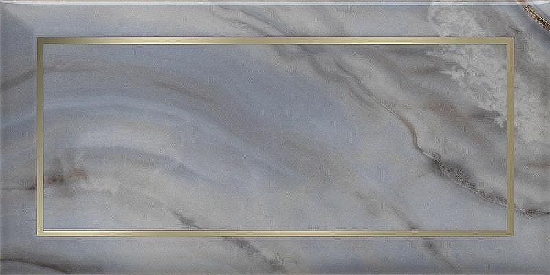 Керамический декор Kerama Marazzi Сеттиньяно синий глянцевый OS/B275/19076 9,9х20 см
