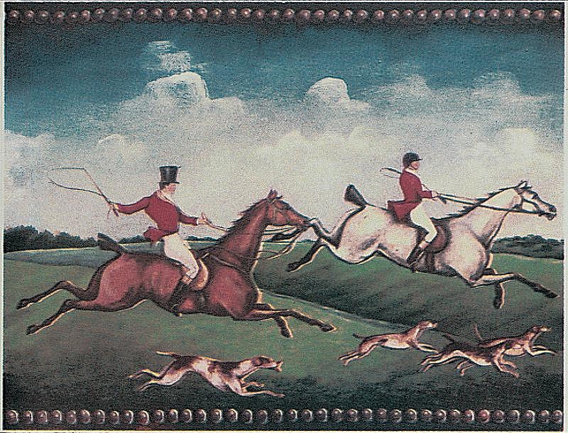 Керамический декор Petracers Grand Elegance Fox Hunting B B FOX B 15x20 см