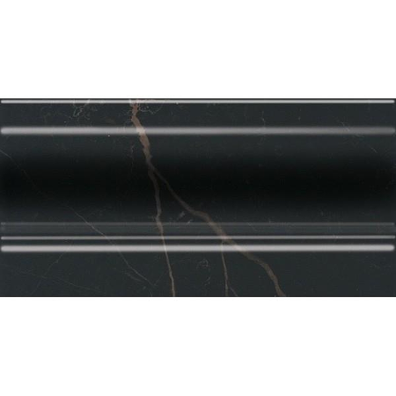 Керамический плинтус Kerama Marazzi Алькала черный FMD017 10х20 см