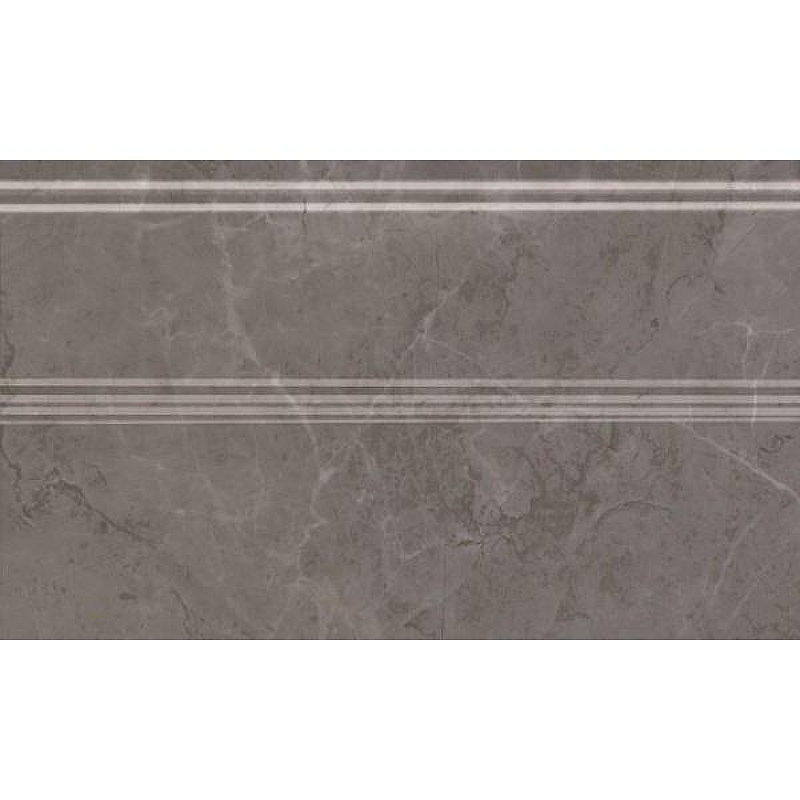 Керамический плинтус Kerama Marazzi Гран Пале серый FMB011 15х25 см