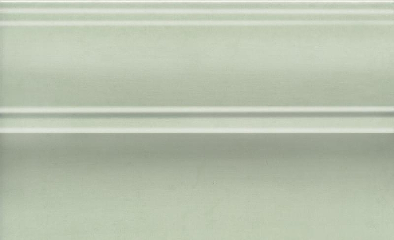 Керамический плинтус Kerama Marazzi Левада зеленый светлый глянцевый FMB027 15х25 см