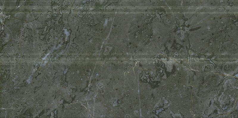 Керамический плинтус Kerama Marazzi Серенада зеленый глянцевый обрезной FMA031R 15х30 см