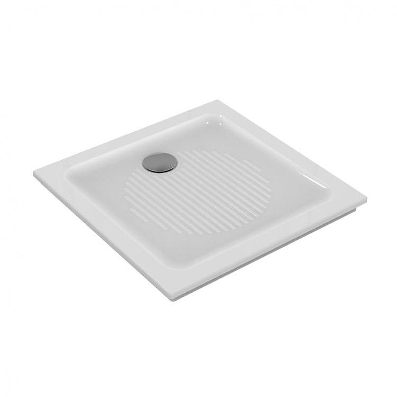 Керамический поддон для душа Ideal Standard Connect 80X80 T266401 цвет Euro White / Евробелый