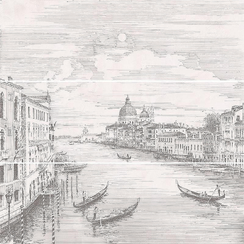 Керамическое панно Kerama Marazzi Город на воде Venice 12109R\3x\3F 75х75 см