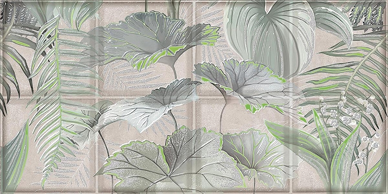 Керамическое панно Керлайф Maiolica Crema 921274 63x63 см