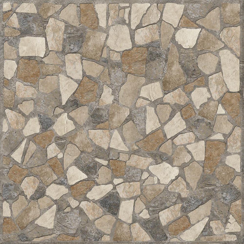 Керамогранит Alma Ceramica Стэйл коричневый sugar-эффект 600x600x9 мм (5 шт.=1,8 кв.м)