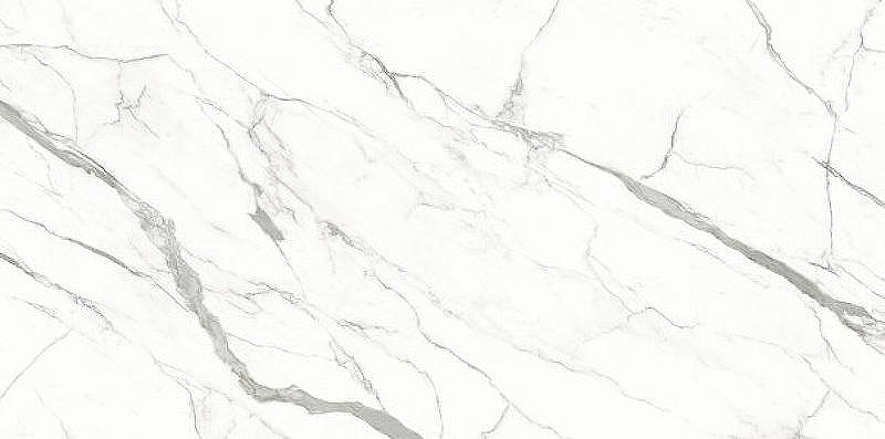 Керамогранит Ariostea Ultra Marmi Bianco Statuario Lucidato Shiny UM6L157583 75х150 см