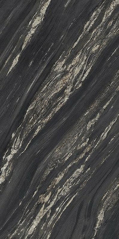 Керамогранит Ariostea Ultra Marmi Tropical Black Lucidato Shiny (LS) UM6L157674 75х150 см