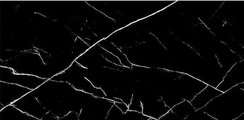 Керамогранит Art&Natura Ceramica Marmo Nero Marquina Black Panther 60х120 см