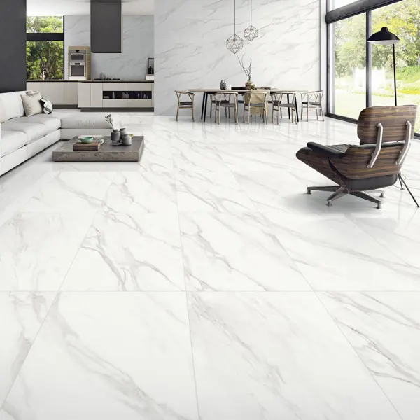 Керамогранит Ceradim Calacatta Superb 120x60x0.9 см 1.44 м² цвет белый