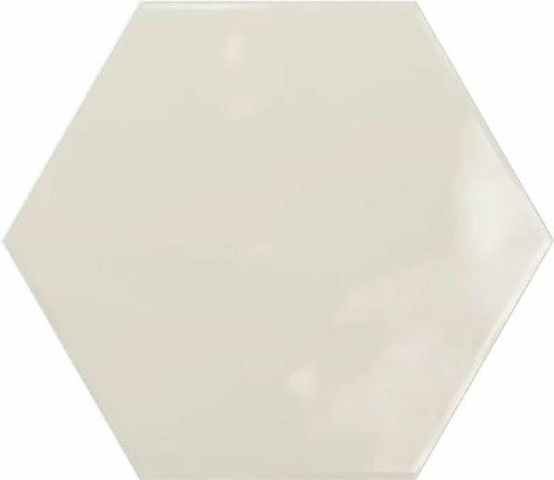Керамогранит Ceramica Ribesalbes Geometry Hex Creme Glossy PT03137 15х17,3 см