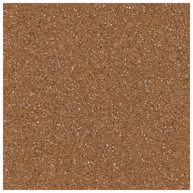 керамогранит CERSANIT Milton 29,8x29,8 коричневый