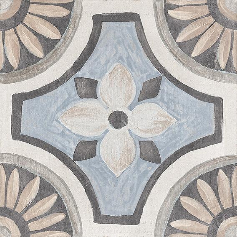 Керамогранит Cifre Adobe Monza Decor Ivory Mate Многоцветный Матовый 20x20 см