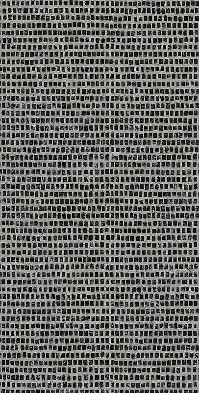 Керамогранит Creanza Bierzo Bisazza Black GL1001-A черный матовый с 3D-глазурью 60х120 см