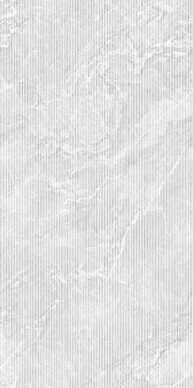 Керамогранит Creanza Bolivia Ice Decor CZ-CR02-D светло-серый карвинг 80х160 см