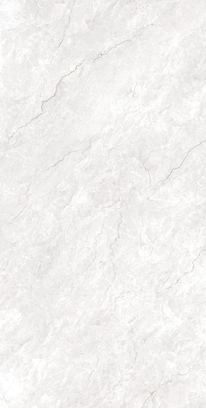 Керамогранит Creanza Ferrol White CZ-GL05-B светло-серый матовый с глянцевым эффектом 80х160 см