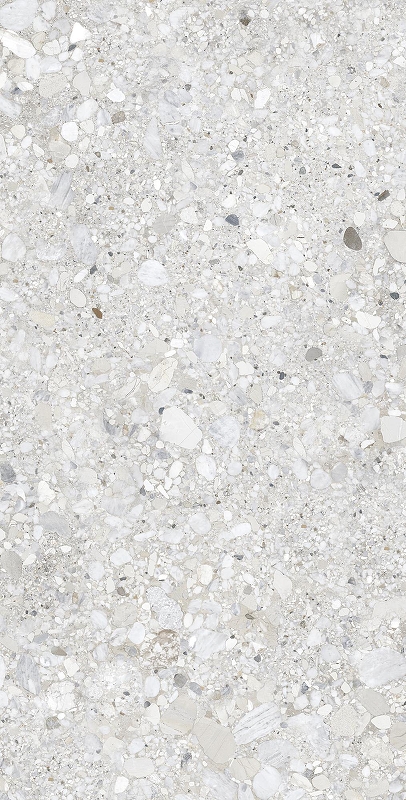 Керамогранит Creanza Gliato Terrazzo SL1001-A серый матовый с микрогранулами 60х120 см