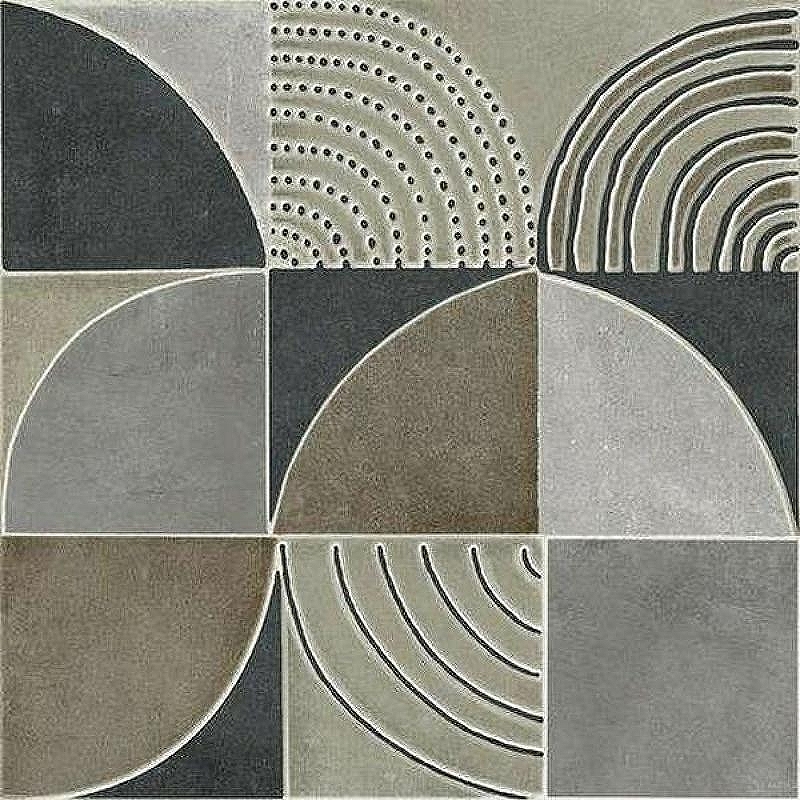 Керамогранит Dado Ceramica Gare Du Nord Dec. Infinity (6 pz) rett R04138 60х60 см